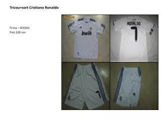 Tricou+sort Cristiano Ronaldo