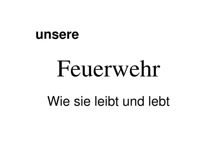 feuerwehr