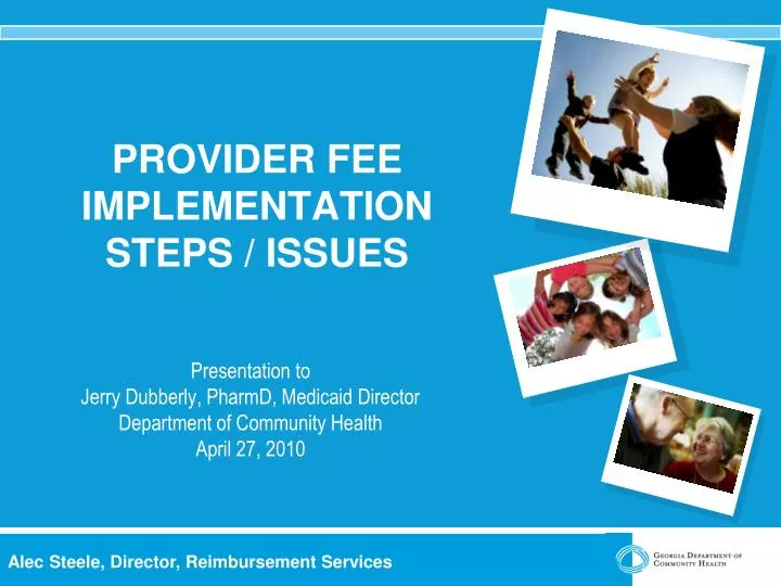 provider fee implementation steps issues