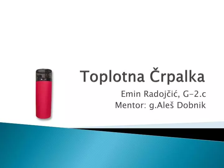 toplotna rpalka