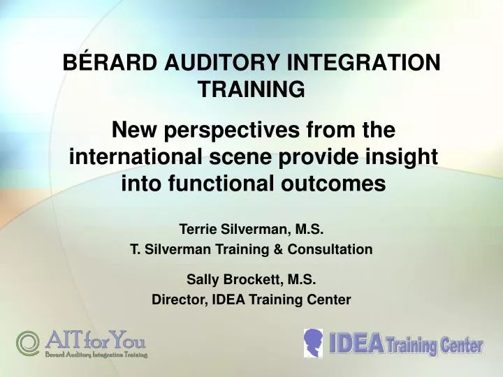 b rard auditory integration training