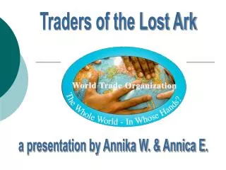 Traders of the Lost Ark