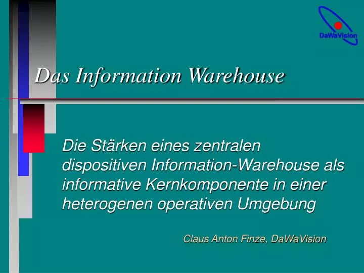 das information warehouse