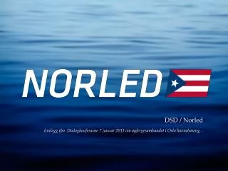 dsd norled