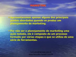 marketing