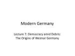 Modern Germany - slide 1