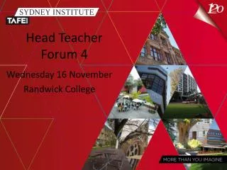 Head Teacher Forum 4