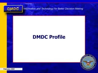 DMDC Profile