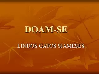 doam se
