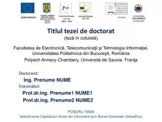 titlul tezei de doctorat