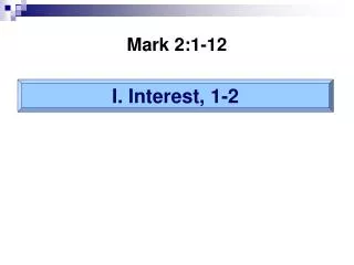 Mark 2:1-12