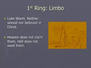 1 st Ring: Limbo