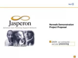 Norwalk Demonstration Project Proposal