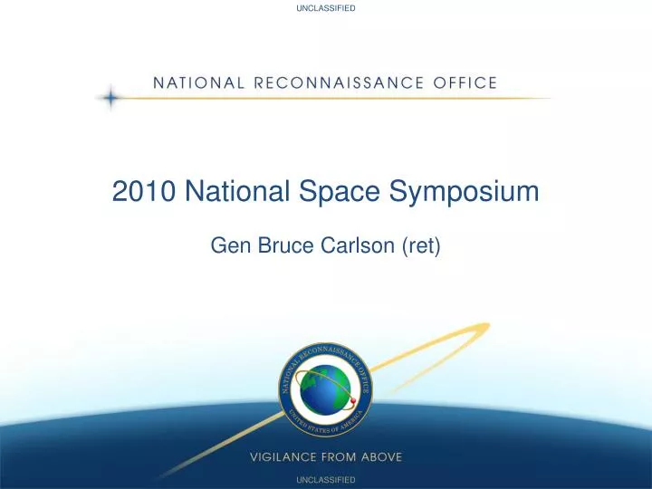 2010 national space symposium