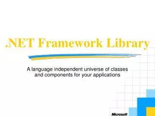 .NET Framework Library