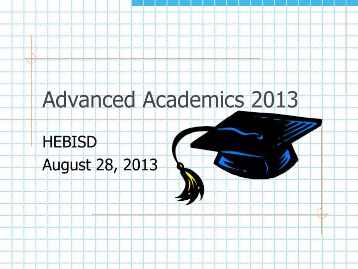 advanced academics 2013