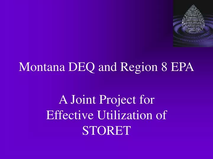 montana deq and region 8 epa