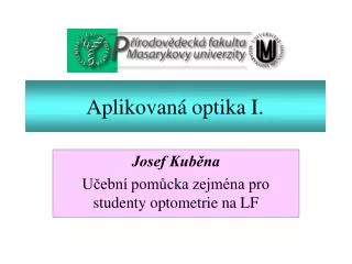 aplikovan optika i