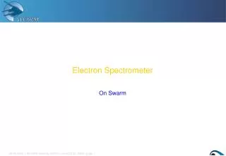 Electron Spectrometer