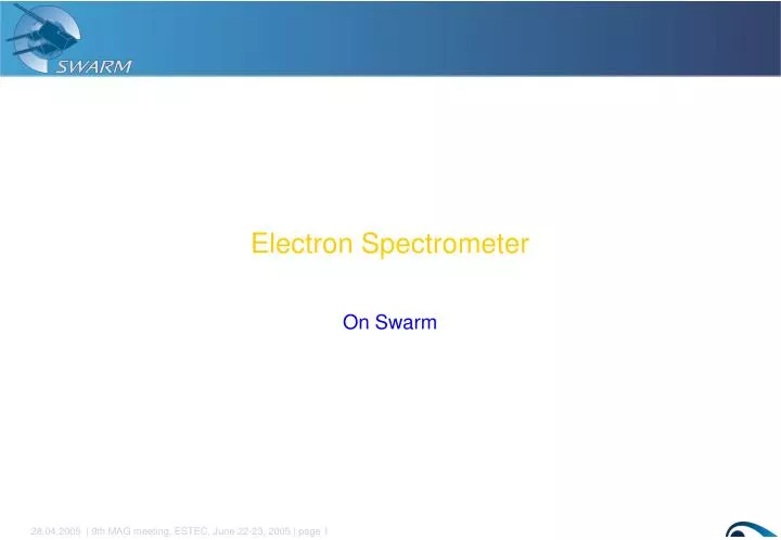 electron spectrometer
