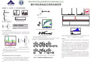 国家自然科学基金创新群体项目 (50921002) 方向之 煤中有机质组成及高附加值利用