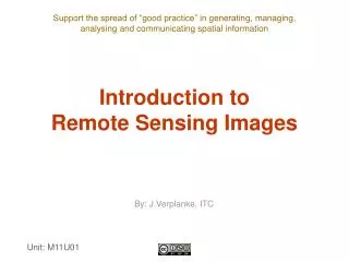 Introduction to Remote Sensing Images