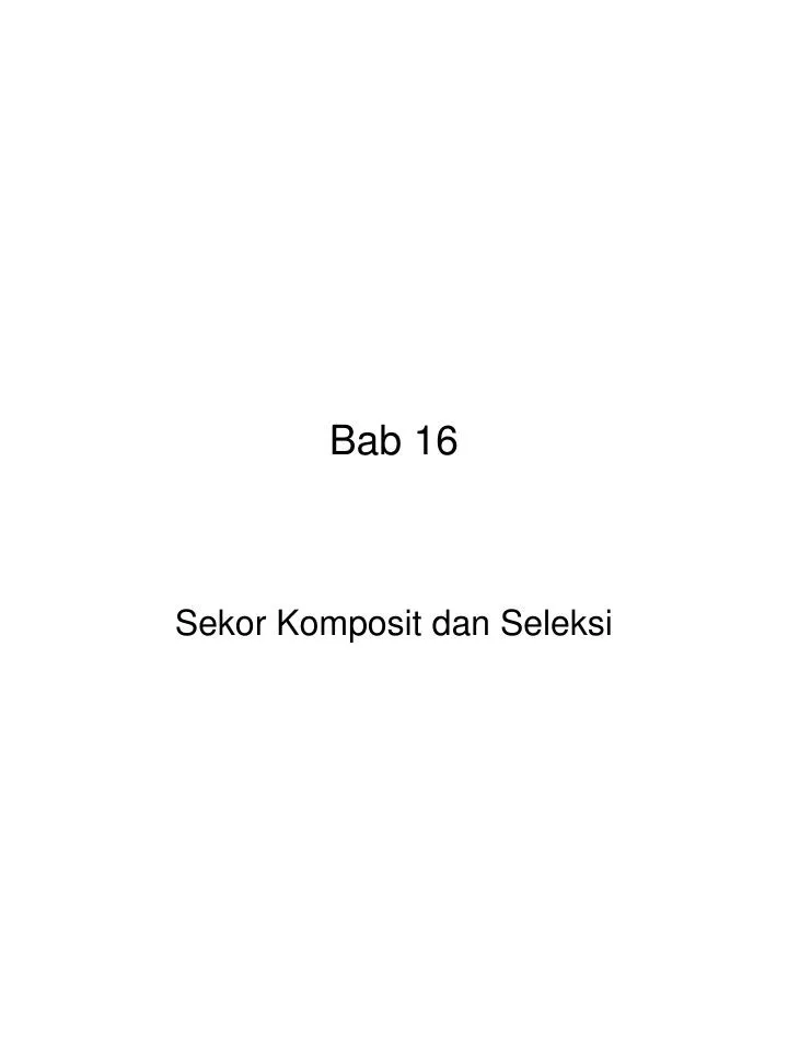bab 16
