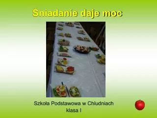 niadanie daje moc
