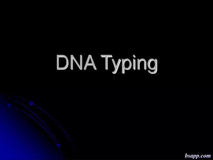 dna typing