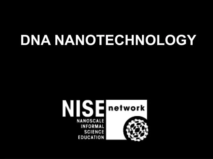 dna nanotechnology