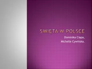 wi ta w polsce