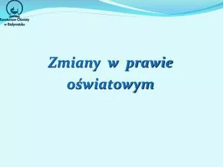 zmiany w prawie o wiatowym