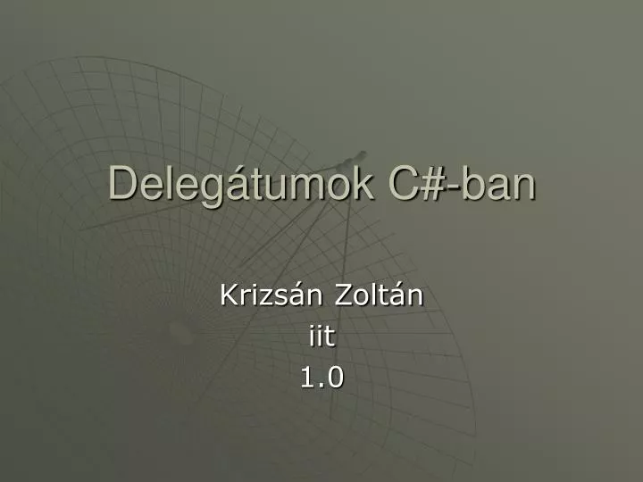 deleg tumok c ban