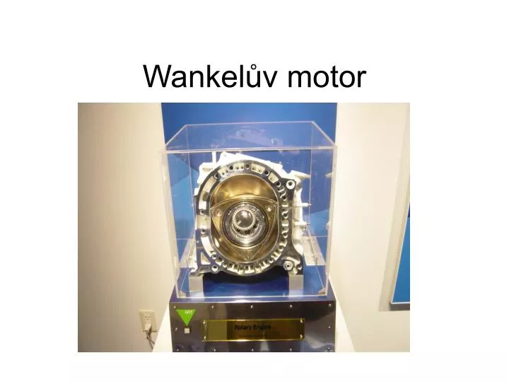 wankel v motor