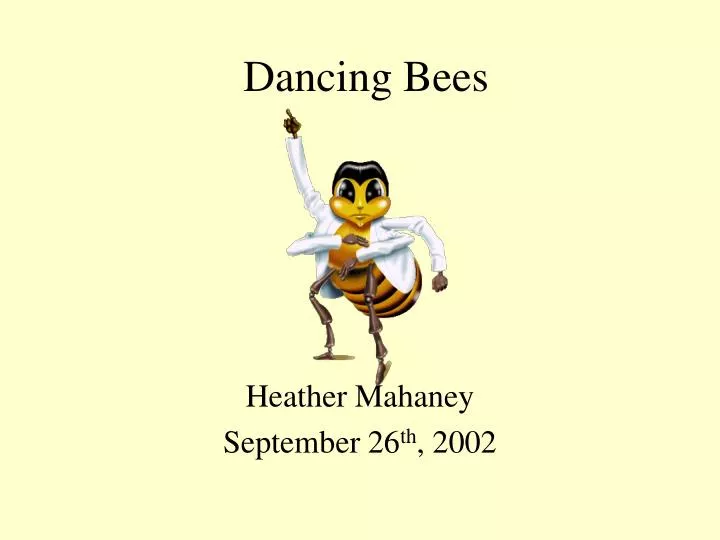 dancing bees