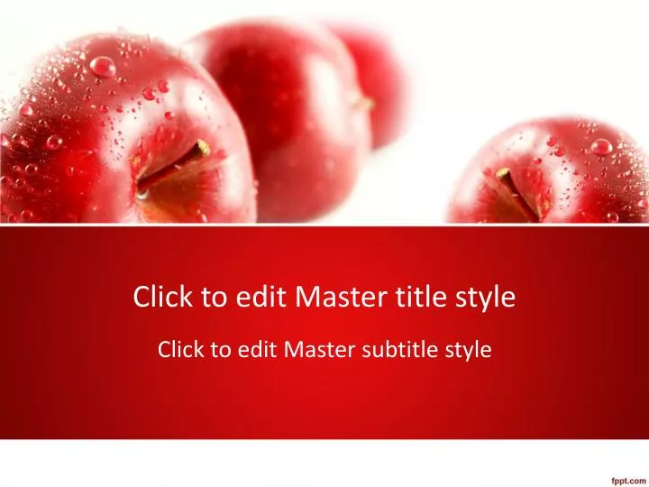 click to edit master title style