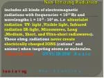 Non-Ionizing Radiation - slide 1