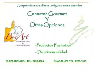 sorprenda a sus cliente amigos o seres queridos canastas gourmet y otras opciones