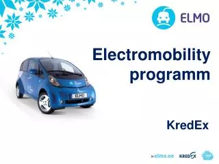 Electromobility programm