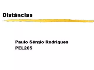 dist ncias