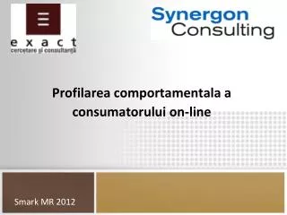 profilarea comportamentala a consumatorului on line