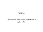 GPRA - slide 1