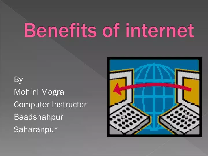benefits of internet