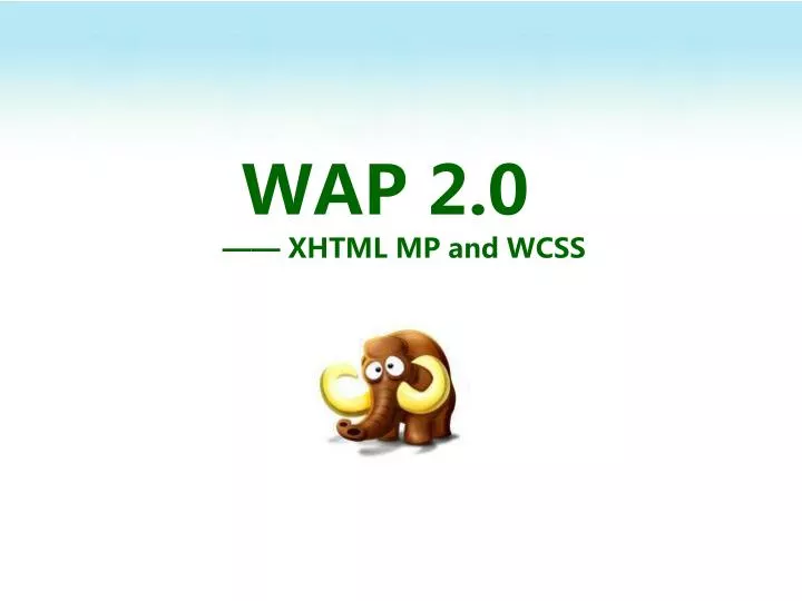 wap 2 0