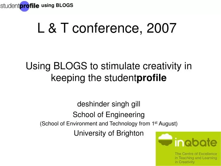l t conference 2007