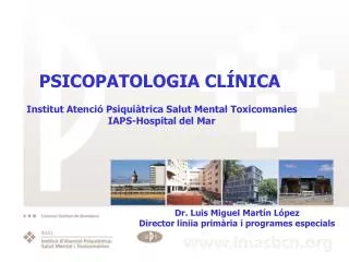 psicopatologia cl nica