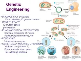 genetic engineering