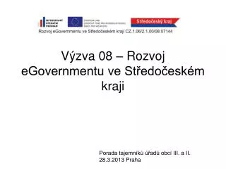 v zva 08 rozvoj egovernmentu ve st edo esk m kraji