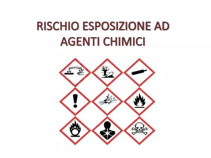 rischio esposizione ad agenti chimici