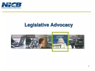 Legislative Advocacy